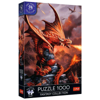 Puzzle Trefl Fantasy Collection: Fire Dragon (10900 ) Numărul de piese: 1000, Vârsta recomandată: 12+