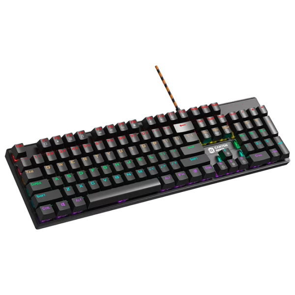 Клавиатура Canyon Deimos GK-4 Черный Игровой, Проводная photo 2