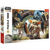 Puzzle Trefl Grogu's Journey (10906) Количество деталей: 1000, Рекомендуемый возраст: 12+