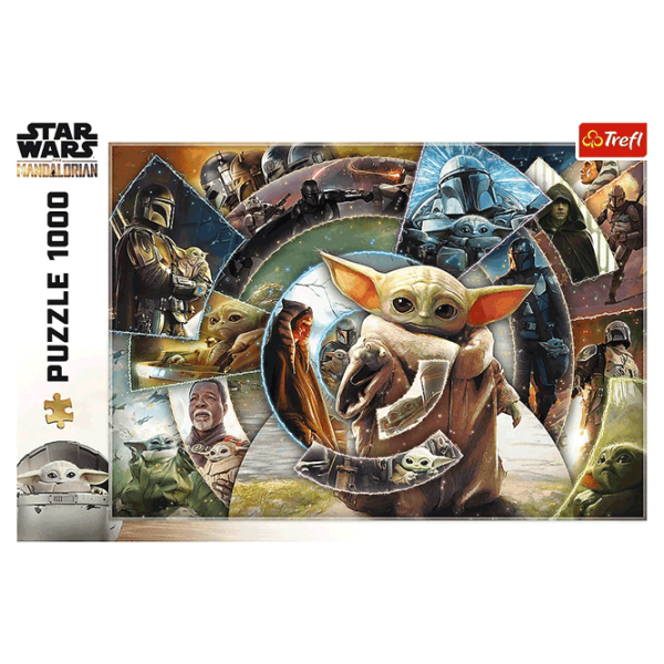 Puzzle Trefl Grogu's Journey (10906) Количество деталей: 1000, Рекомендуемый возраст: 12+ photo 2