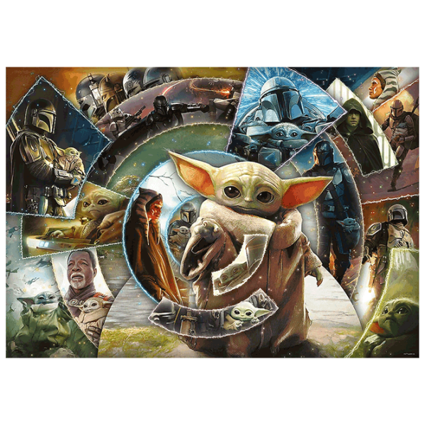 Puzzle Trefl Grogu's Journey (10906) Количество деталей: 1000, Рекомендуемый возраст: 12+ photo 3