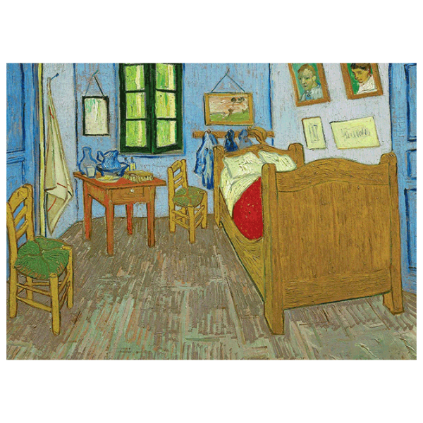 Puzzle Trefl Vincent Van Gogh - The Bedroom (93754) Numărul de piese: 1000, Vârsta recomandată: 12+ photo 1