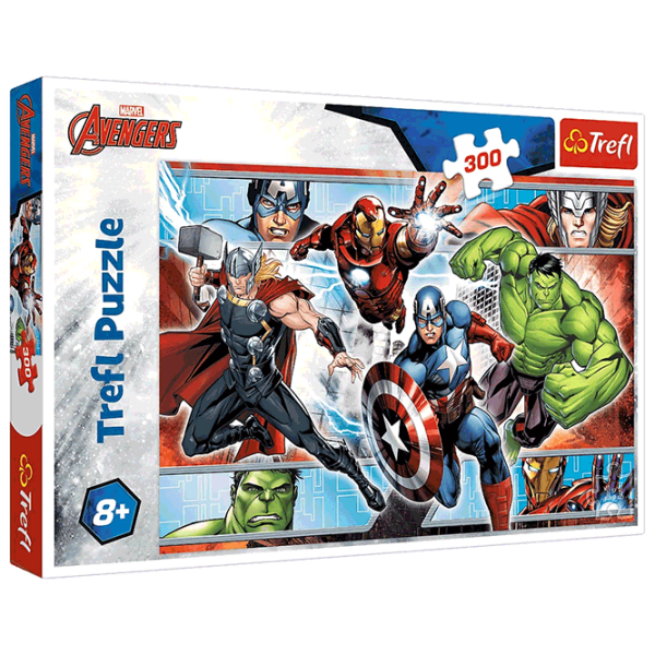 Puzzle Trefl The Avengers (23000) Количество деталей: 300, Рекомендуемый возраст: 8+ photo 1