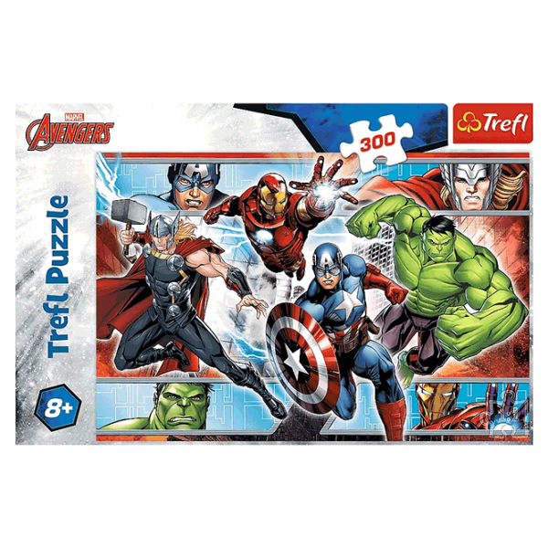 Puzzle Trefl The Avengers (23000) Количество деталей: 300, Рекомендуемый возраст: 8+ photo 3