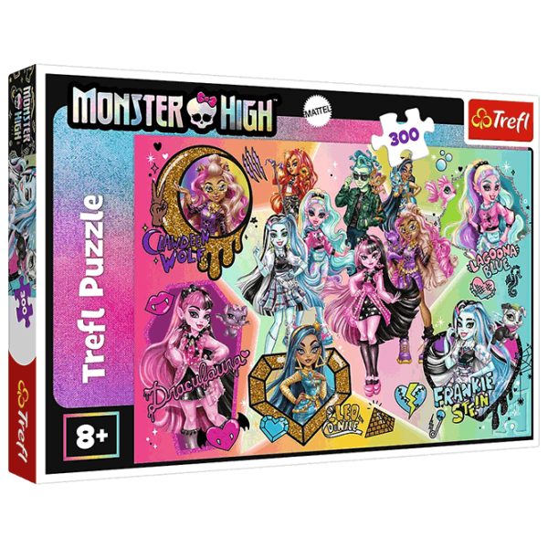 Puzzle Trefl Zombies on top! (23027) Numărul de piese: 300, Vârsta recomandată: 8+ photo 1