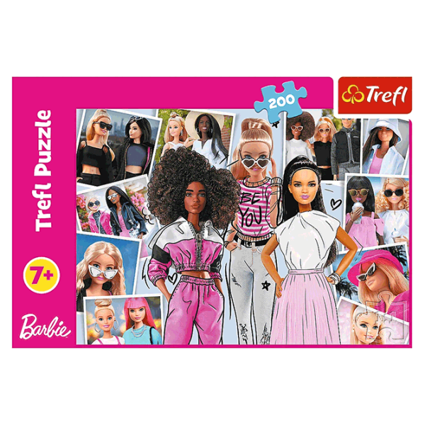 Puzzle Trefl In the world of Barbie (13301 ) Количество деталей: 200, Рекомендуемый возраст: 7+ photo 3