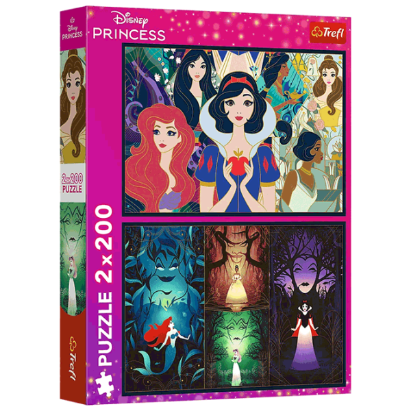 Puzzle Trefl Enchanting princesses (13317) Numărul de piese: 400, Vârsta recomandată: 7+ photo 1