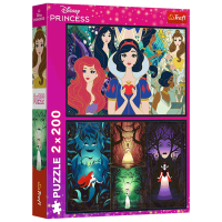 Puzzle Trefl Enchanting princesses (13317) Numărul de piese: 400, Vârsta recomandată: 7+