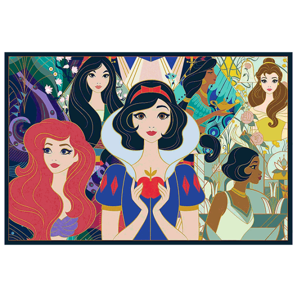 Puzzle Trefl Enchanting princesses (13317) Numărul de piese: 400, Vârsta recomandată: 7+ photo 3