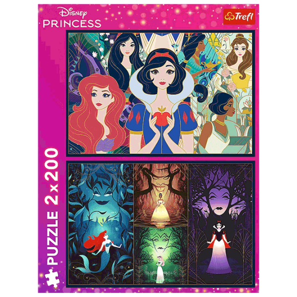 Puzzle Trefl Enchanting princesses (13317) Numărul de piese: 400, Vârsta recomandată: 7+ photo 4