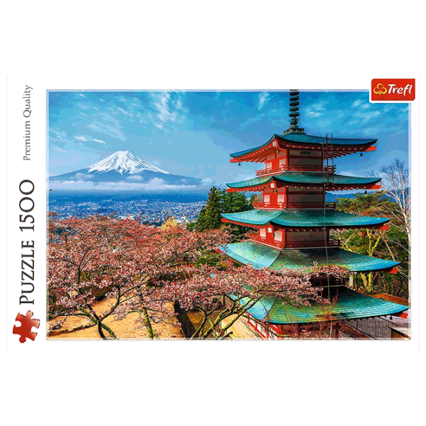 Puzzle Trefl Mount Fuji (26132) Количество деталей: 1500, Рекомендуемый возраст: 12+ photo 2
