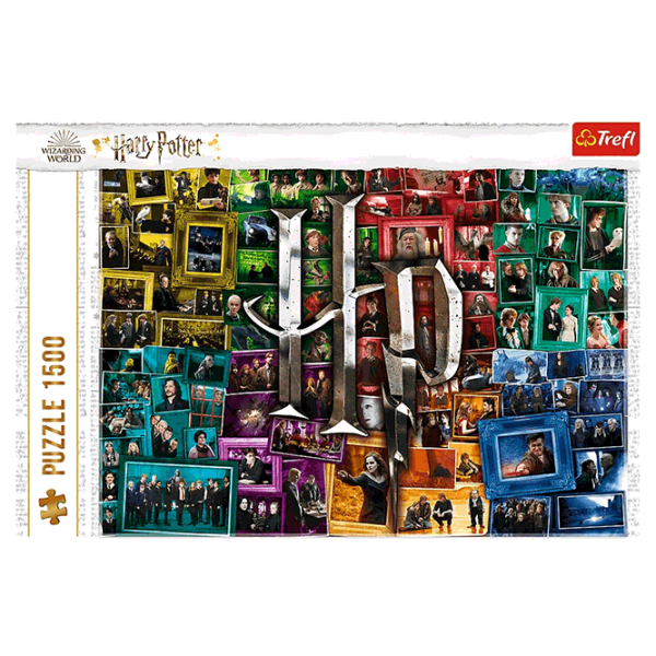 Puzzle Trefl World of Harry Potter (26185) Количество деталей: 1500, Рекомендуемый возраст: 12+ photo 2