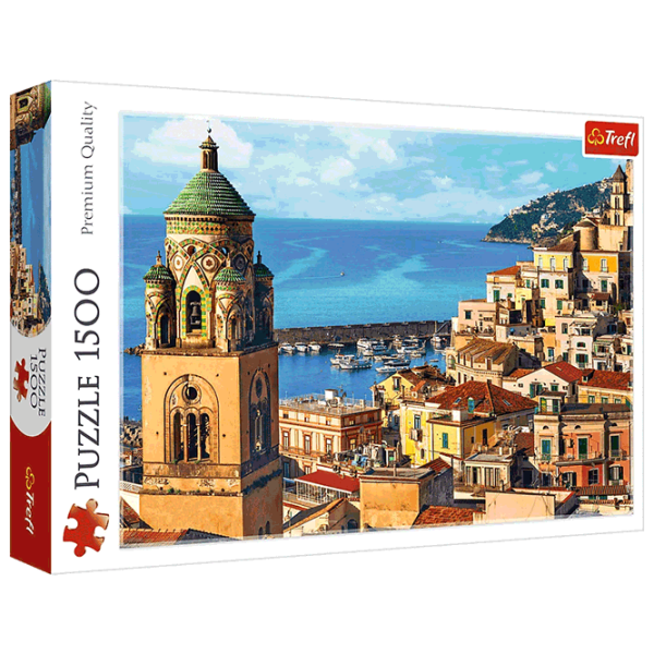 Puzzle Trefl Amalfi, Italy (26201) Количество деталей: 1500, Рекомендуемый возраст: 12+ photo 1