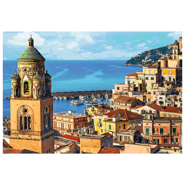 Puzzle Trefl Amalfi, Italy (26201) Количество деталей: 1500, Рекомендуемый возраст: 12+ photo 2