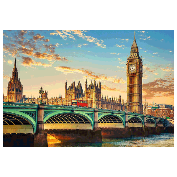 Puzzle Trefl London, UK (26202) Количество деталей: 1500, Рекомендуемый возраст: 12+ photo 2