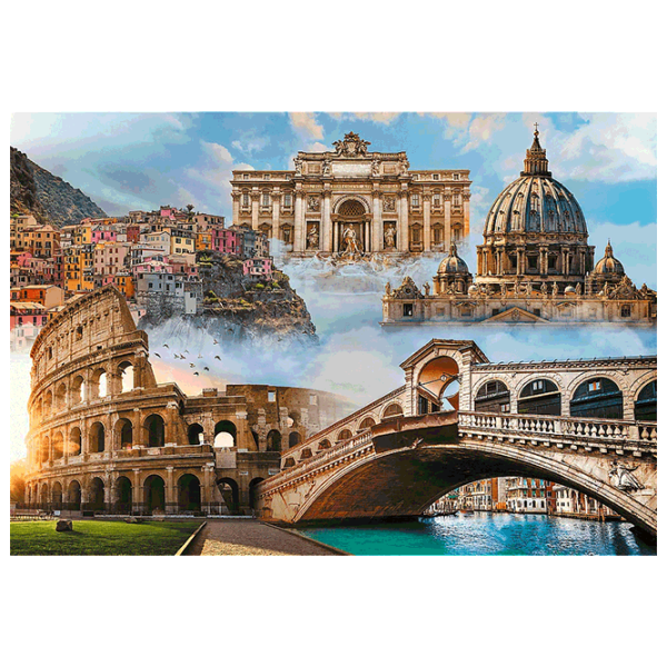Puzzle Trefl Favorite Places: Italy (26203) Количество деталей: 1500, Рекомендуемый возраст: 12+ photo 2