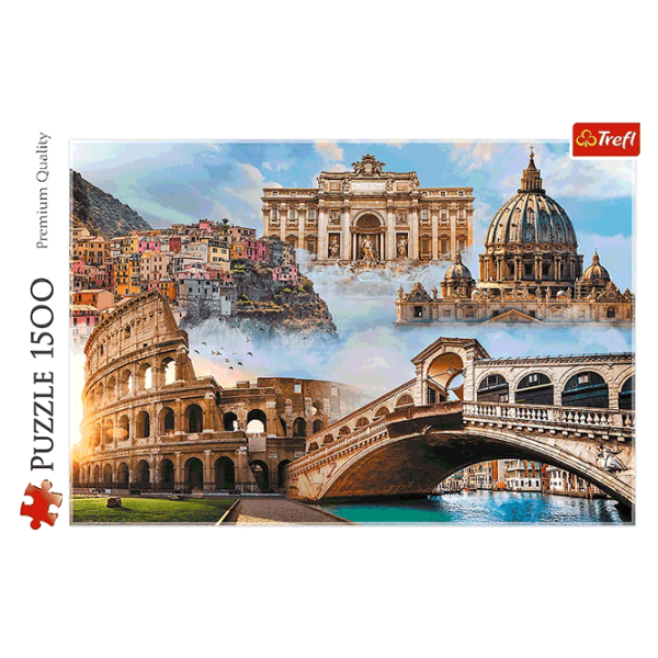 Puzzle Trefl Favorite Places: Italy (26203) Количество деталей: 1500, Рекомендуемый возраст: 12+ photo 3