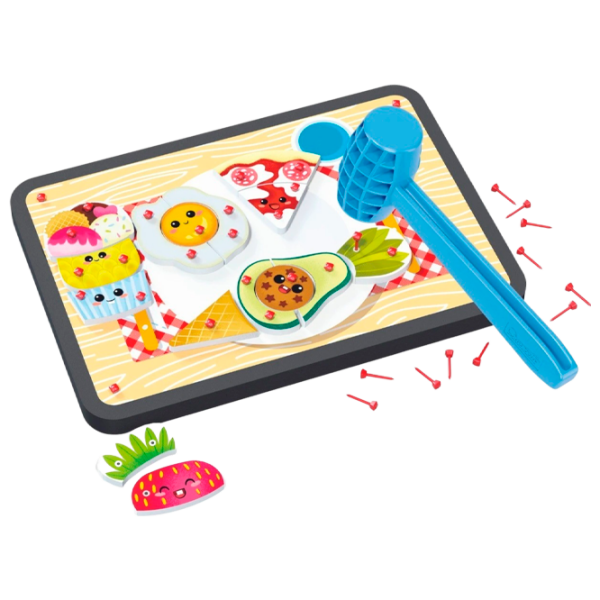 Joc de masă Quercetti Play Creativo Tap Tap Food Dezvoltare, 4+ photo 1
