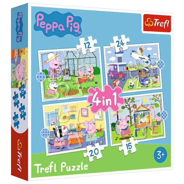 Puzzle Trefl Holiday reccolection (34359) Количество деталей: 71, Рекомендуемый возраст: 3+ photo 1