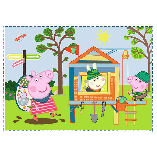 Puzzle Trefl Holiday reccolection (34359) Количество деталей: 71, Рекомендуемый возраст: 3+ photo 5