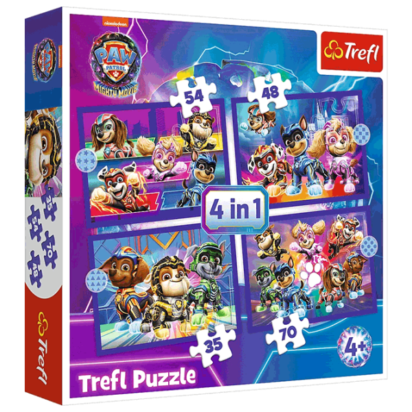 Puzzle Trefl Rescue Heroes (34621 ) Количество деталей: 207, Рекомендуемый возраст: 4+ photo 1