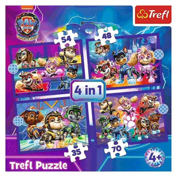 Puzzle Trefl Rescue Heroes (34621 ) Количество деталей: 207, Рекомендуемый возраст: 4+ photo 2