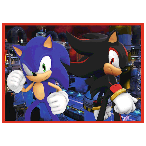 Puzzle Trefl The adventures of Sonic (34625 ) Количество деталей: 207, Рекомендуемый возраст: 4+ photo 3