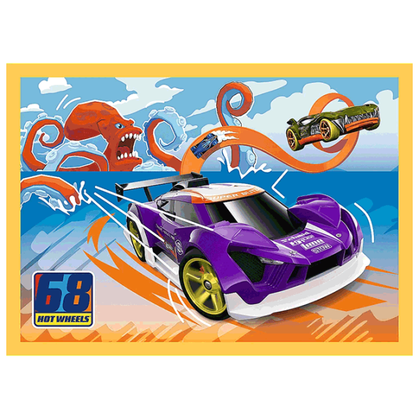 Puzzle Trefl Hot Wheels vehicles (34627) Numărul de piese: 207, Vârsta recomandată: 4+ photo 3