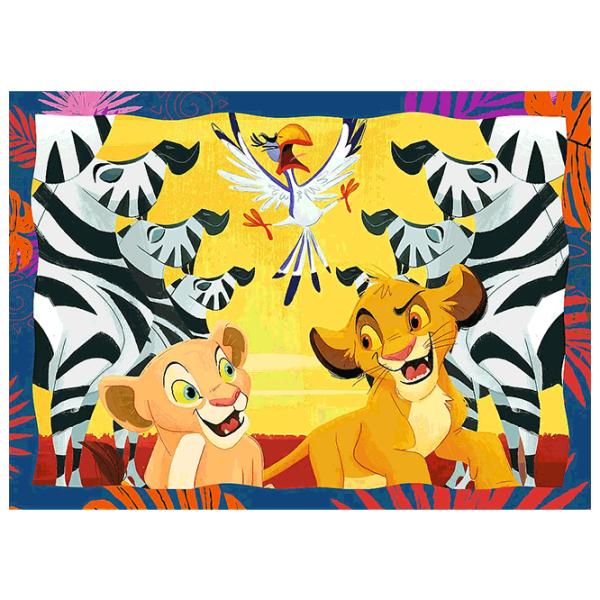 Puzzle Trefl Brave Lion King (34653) Количество деталей: 207, Рекомендуемый возраст: 4+ photo 3