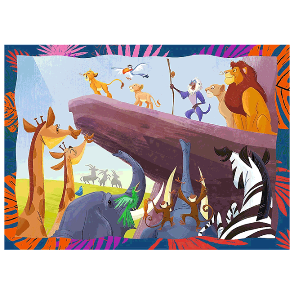 Puzzle Trefl Brave Lion King (34653) Количество деталей: 207, Рекомендуемый возраст: 4+ photo 5
