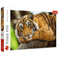 Puzzle Trefl Tiger portrait (37397) Количество деталей: 500, Рекомендуемый возраст: 9+