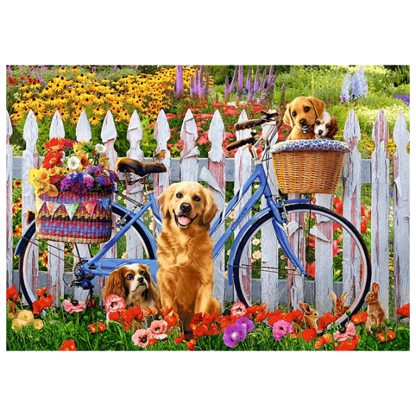 Puzzle Trefl Puppies Adventure (37450) Количество деталей: 500, Рекомендуемый возраст: 9+ photo 2