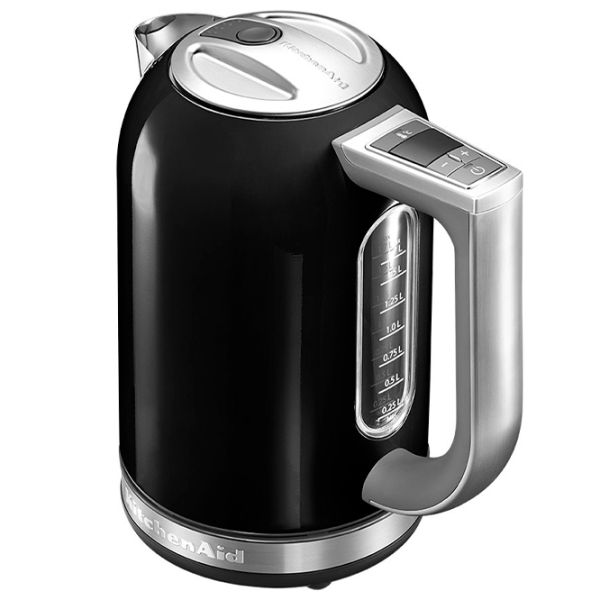 Ceainic electric KitchenAid 5KEK1722EOB Black 2400 W, 1.7 l, Material interior:  photo 2