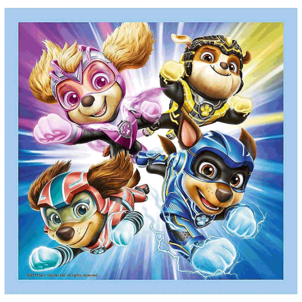 Puzzle Trefl Mighty Pups Power (34869) Количество деталей: 106, Рекомендуемый возраст: 3+ photo 3