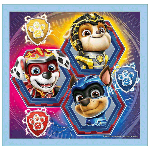 Puzzle Trefl Mighty Pups Power (34869) Количество деталей: 106, Рекомендуемый возраст: 3+ photo 4
