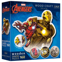 Puzzle Trefl Brave Iron Man (20183) Количество деталей: 160, Рекомендуемый возраст: 9+