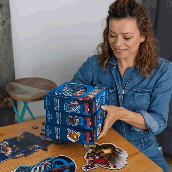 Puzzle Trefl Brave Iron Man (20183) Количество деталей: 160, Рекомендуемый возраст: 9+ photo 7