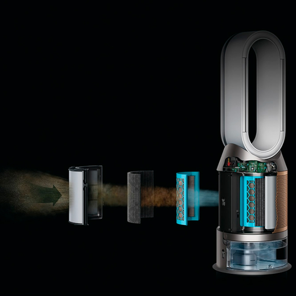 Umidificator-purificator de aer Dyson PH04 White gold  photo 7