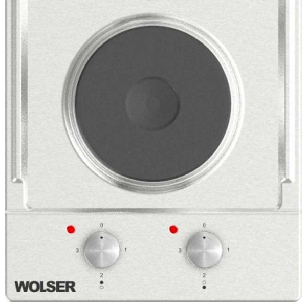 Электрическая варочная панель Wolser WL-BRD 6200 EL Нержавеющая сталь Нержавеющая сталь, 2500 Вт, Электрические photo 5