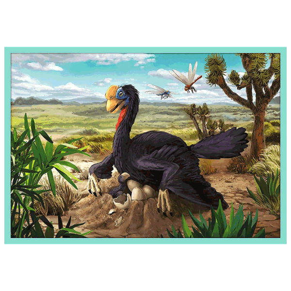 Puzzle Trefl Meet all the dinosaurs (90390) Количество деталей: 329, Рекомендуемый возраст: 4+ photo 9