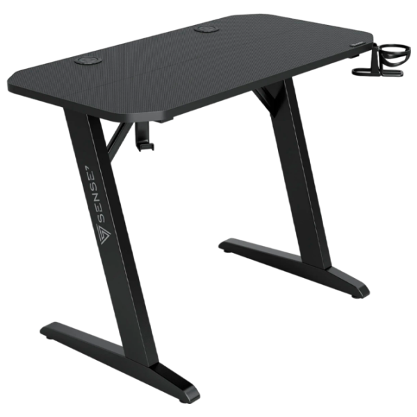 Masă gaming SENSE7 Nomad Basic Black  photo 1