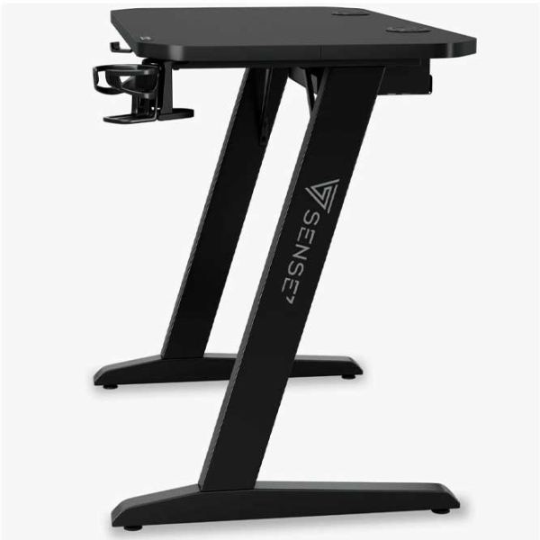 Masă gaming SENSE7 Nomad Basic Black  photo 2
