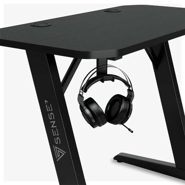 Masă gaming SENSE7 Nomad Basic Black  photo 5