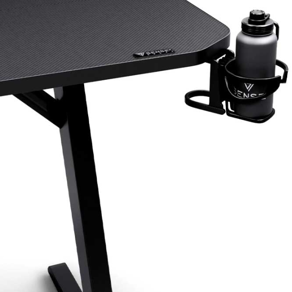 Masă gaming SENSE7 Nomad Basic Black  photo 2