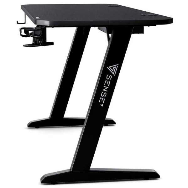 Masă gaming SENSE7 Nomad Basic Black  photo 4