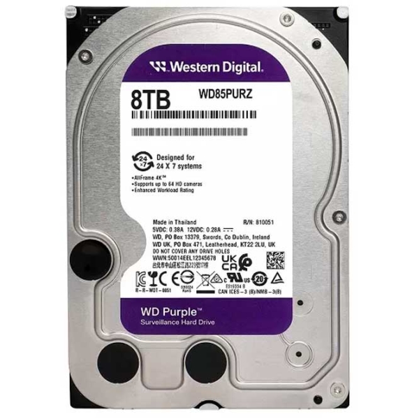 HDD Western Digital WD85PURZ 3.5'' 8 TB  photo 2