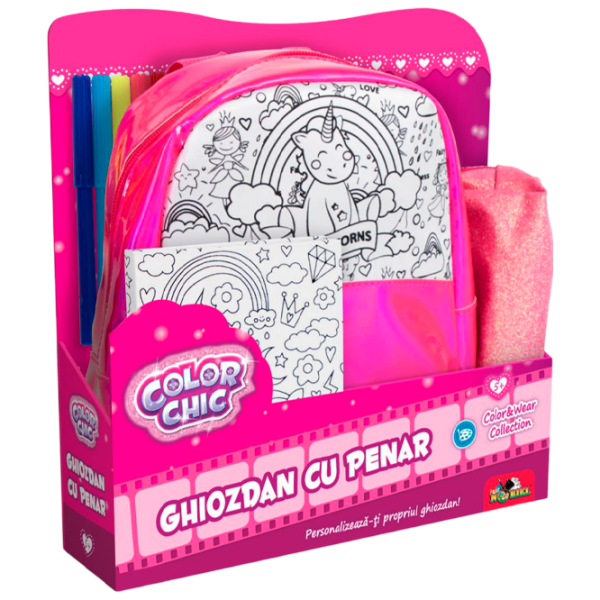 Рюкзак для детей Color Chic INT5991 White
Розовый  photo 3