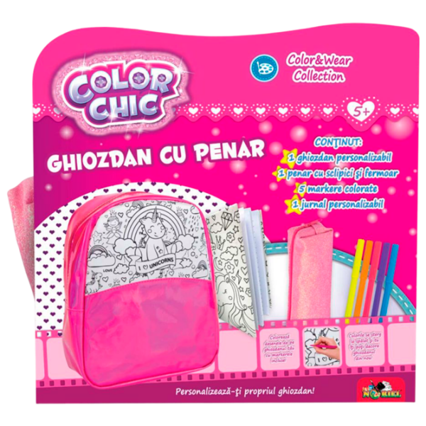Рюкзак для детей Color Chic INT5991 White
Розовый  photo 4