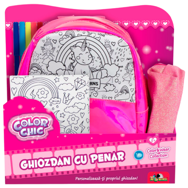 Рюкзак для детей Color Chic INT5991 White
Розовый  photo 5