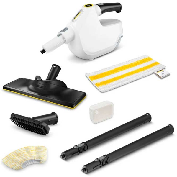 Curățitor cu aburi KARCHER SC1 Multi & Up (1.516-410.0) White 1300 W, 15 g/min, 0.2 l photo 3